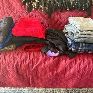 Assorted Clothing Lot Polo Adidas Calvin Klein Levi’s & more, Men’s Med